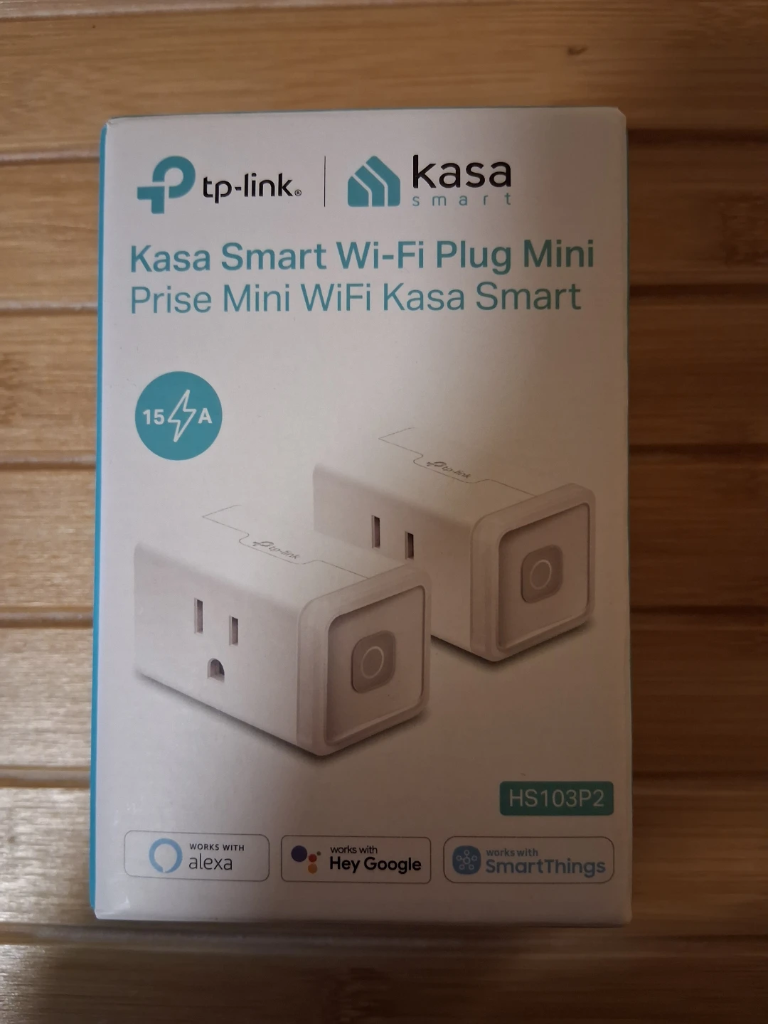 TP-Link Kasa Smart Wi-Fi Plug Mini HS103P2