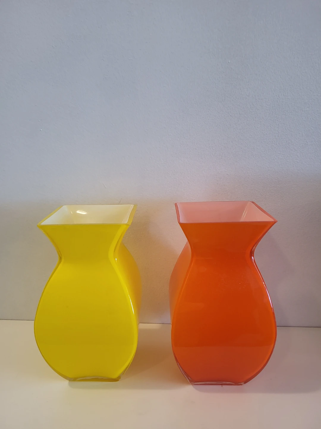 Orange & Yellow Vases - Set of 2 - photo 2
