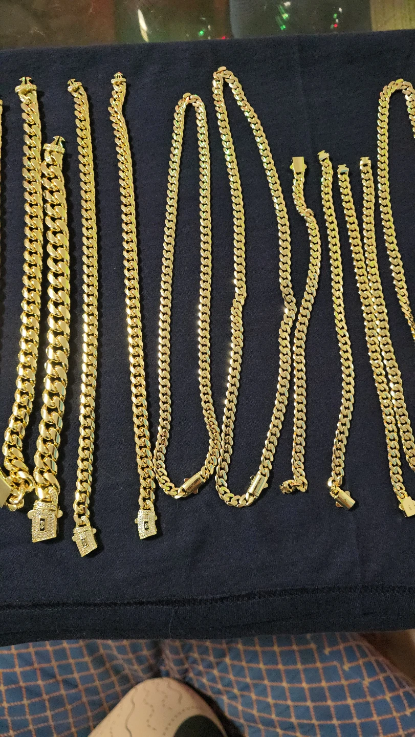 Gold Chain and Bracelet Set - photo 5