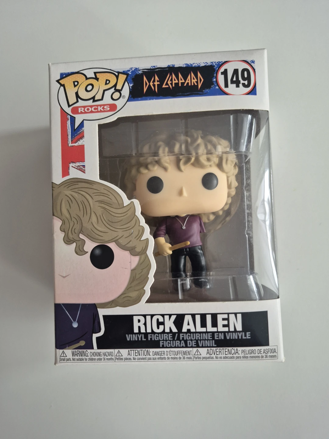 Funko Pop! Rocks: Def Leppard - Rick Allen #149
