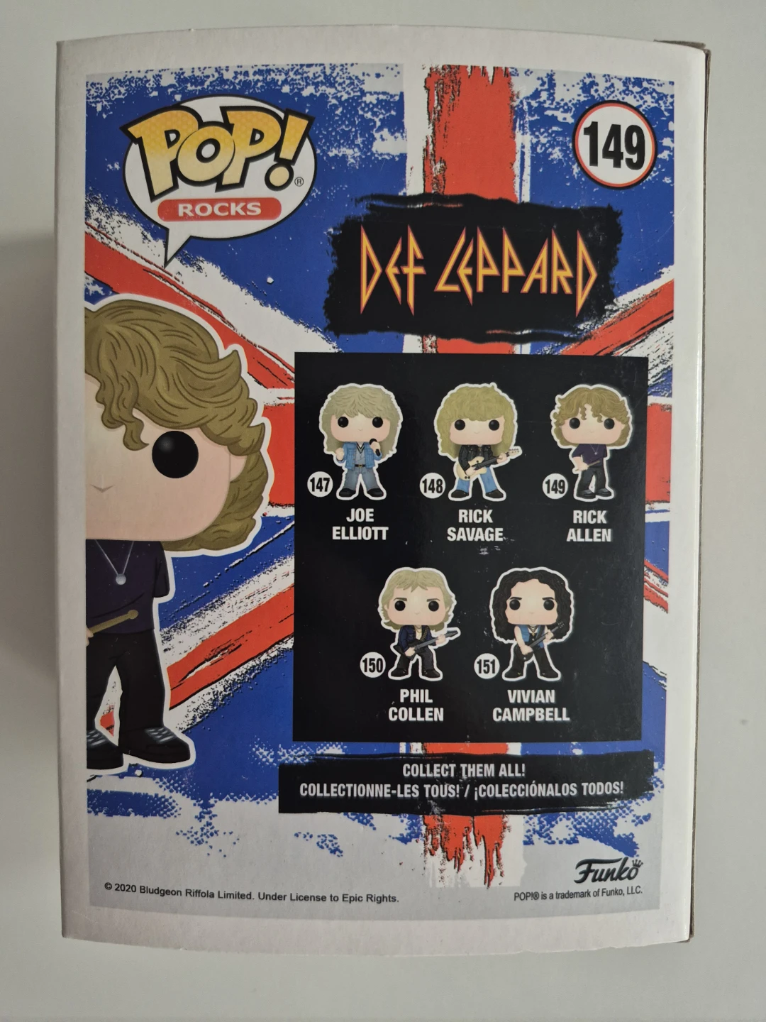 Funko Pop! Rocks: Def Leppard - Rick Allen #149 - photo 3