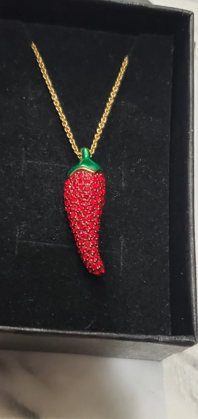 Kate Spade Red Chili Pepper Necklace - photo 3