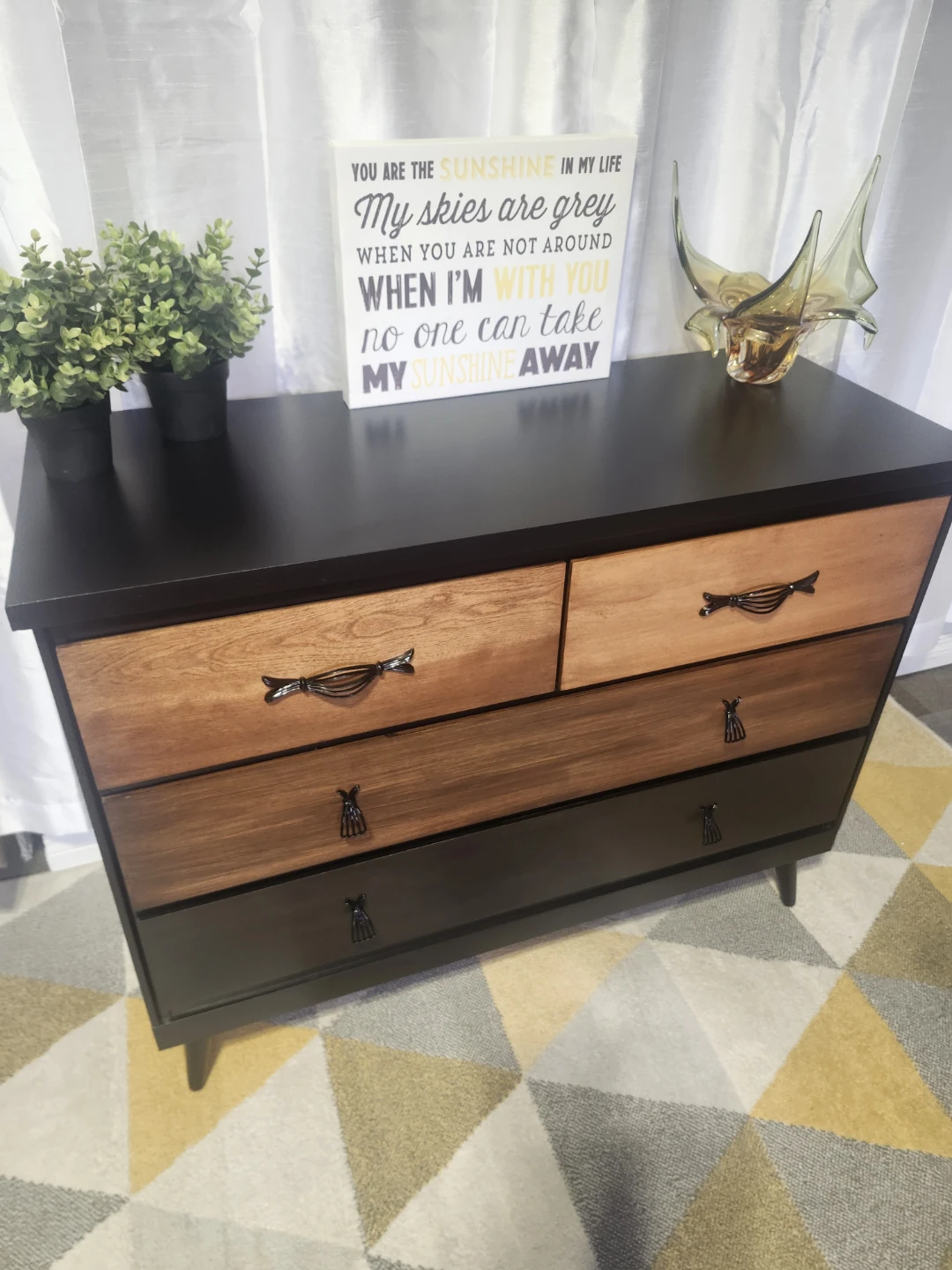 Refinished 4-Drawer Dresser - photo 5