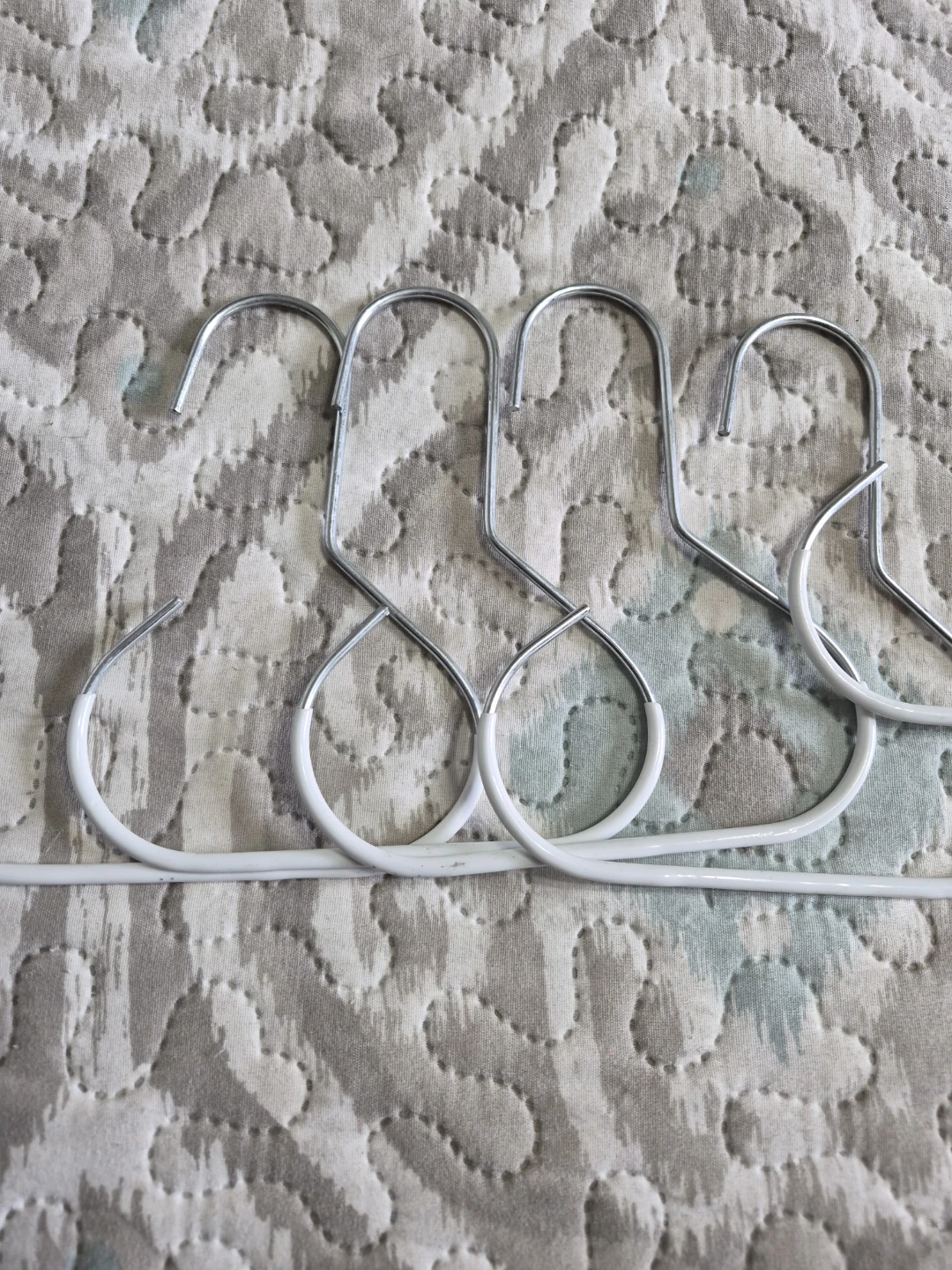 Lot of 6 Metal 5" Wide Hangers Hooks Etc. Display Hangers