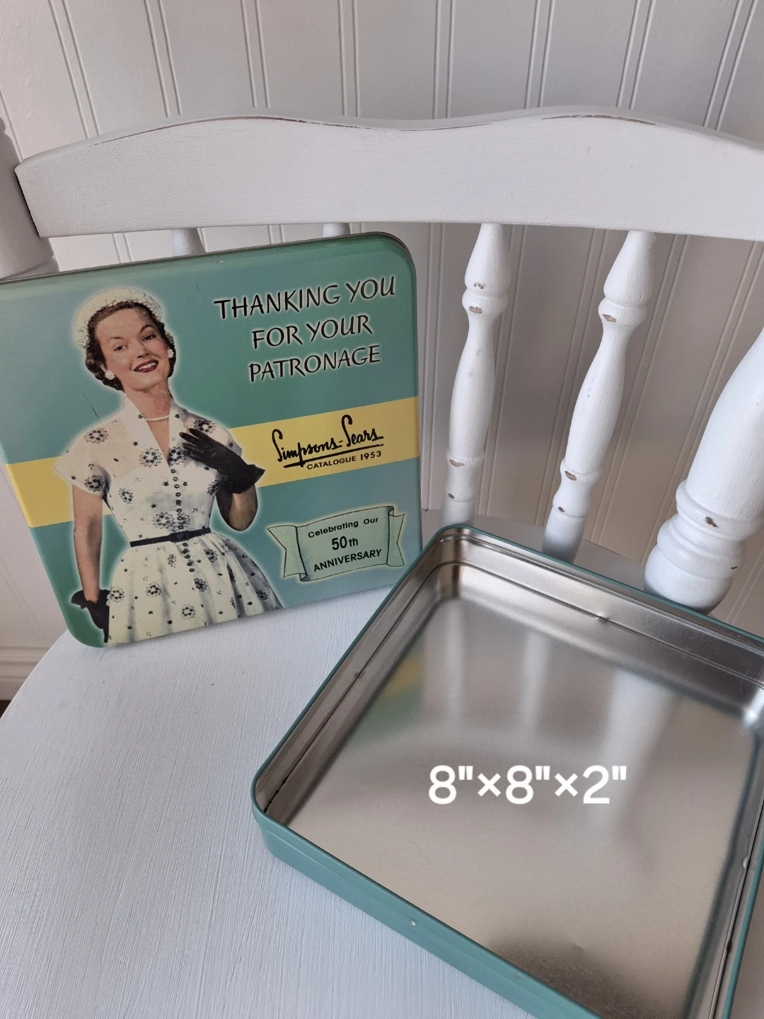 Vintage Simpsons-Sears Catalogue 1953 Tin Box - photo 2