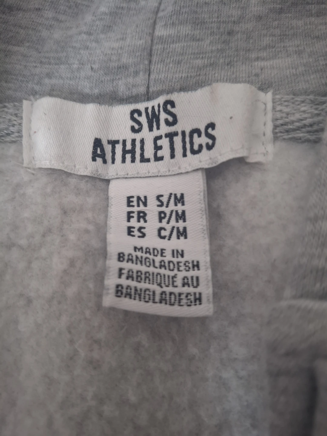 Light Grey Oversized Zip UP Hoodie - photo 5
