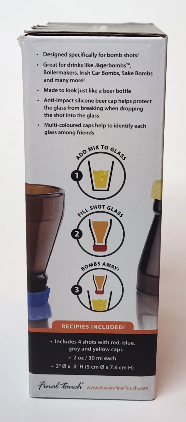 Bottle Shot Bombers (Set of 4) - photo 2