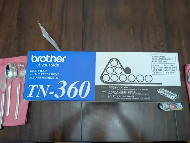 Brother TN-360 Toner Cartridge - New in Box!