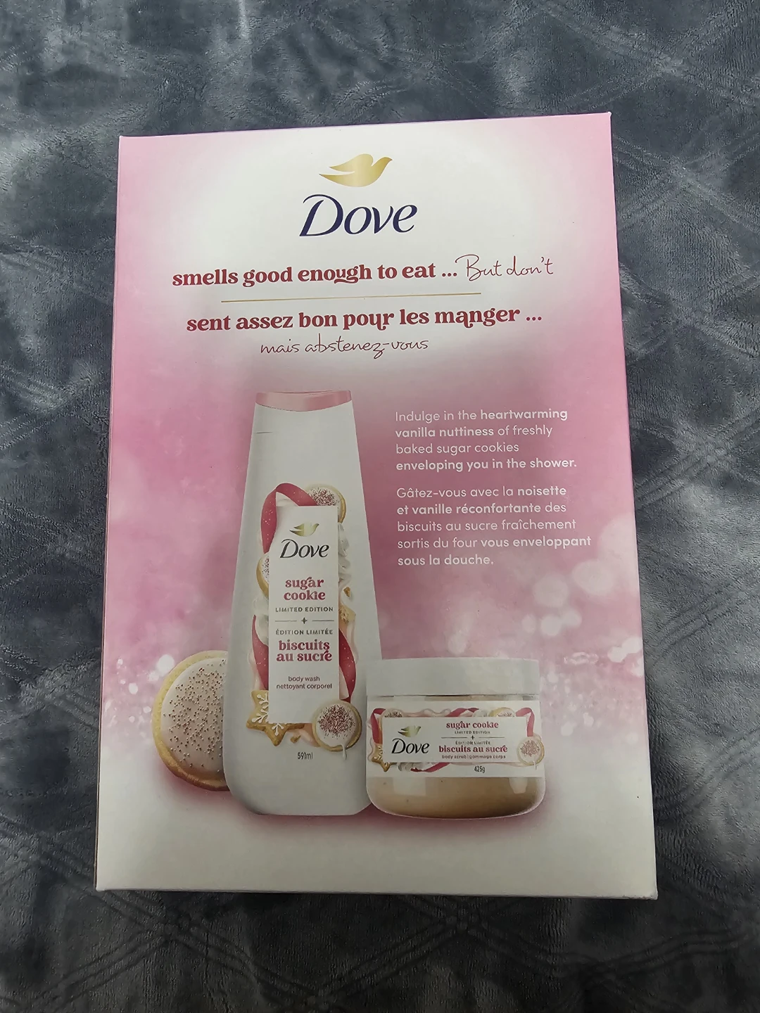 Dove 🕊 holiday treats LIMITED EDITION sugar cookie Gift Set - photo 3