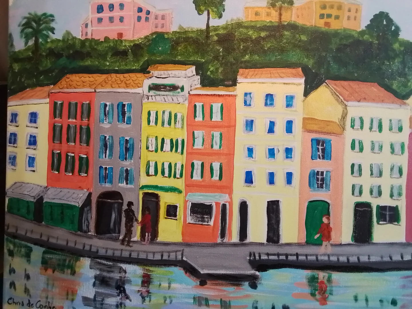 Chris de Combe Original Art - photo 2