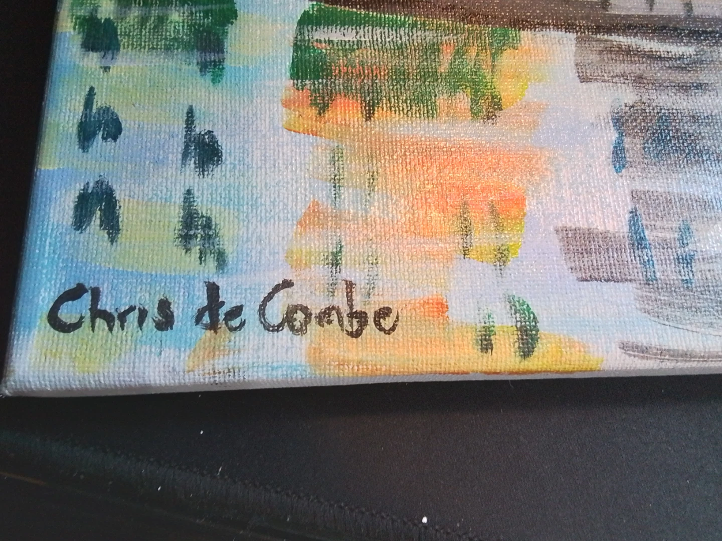 Chris de Combe Original Art - photo 5