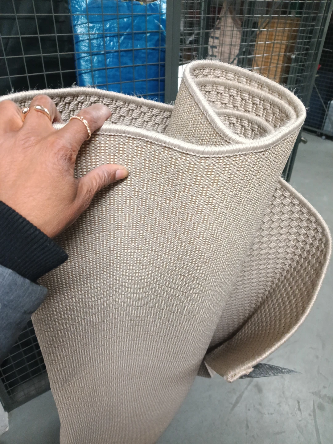 Neutral Woven Area Rug