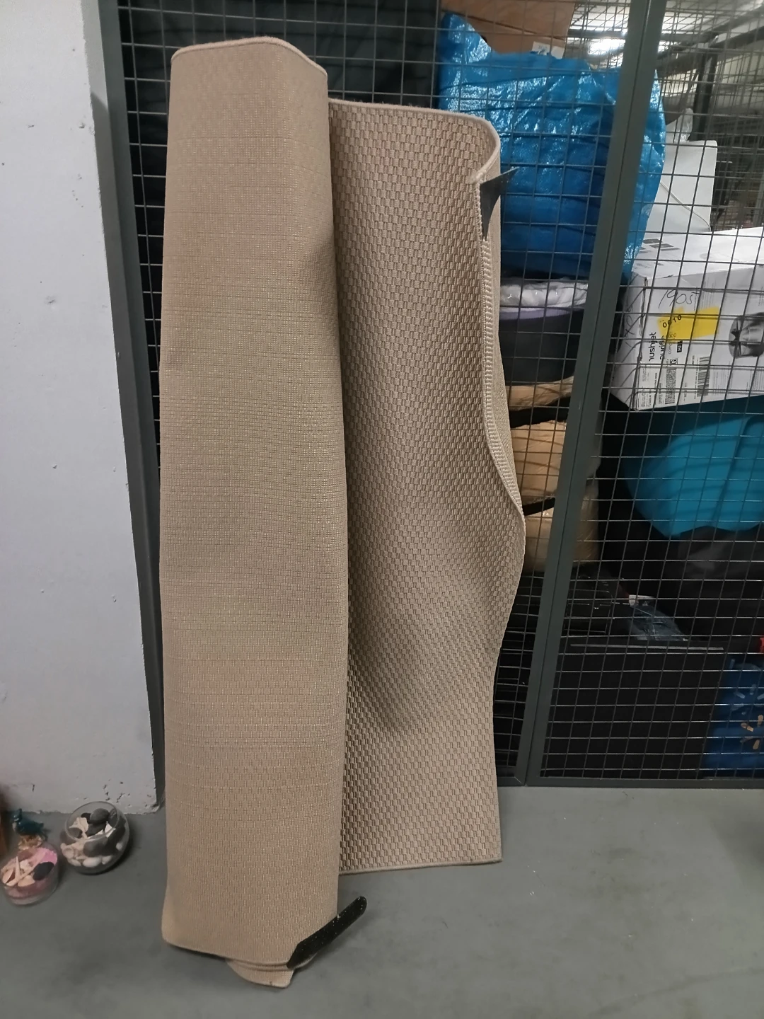 Neutral Woven Area Rug - photo 3