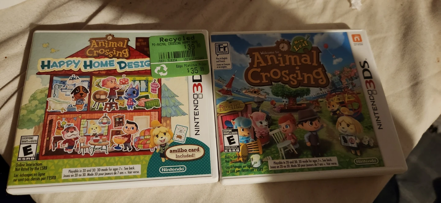 Nintendo 3DS Animal Crossing Games