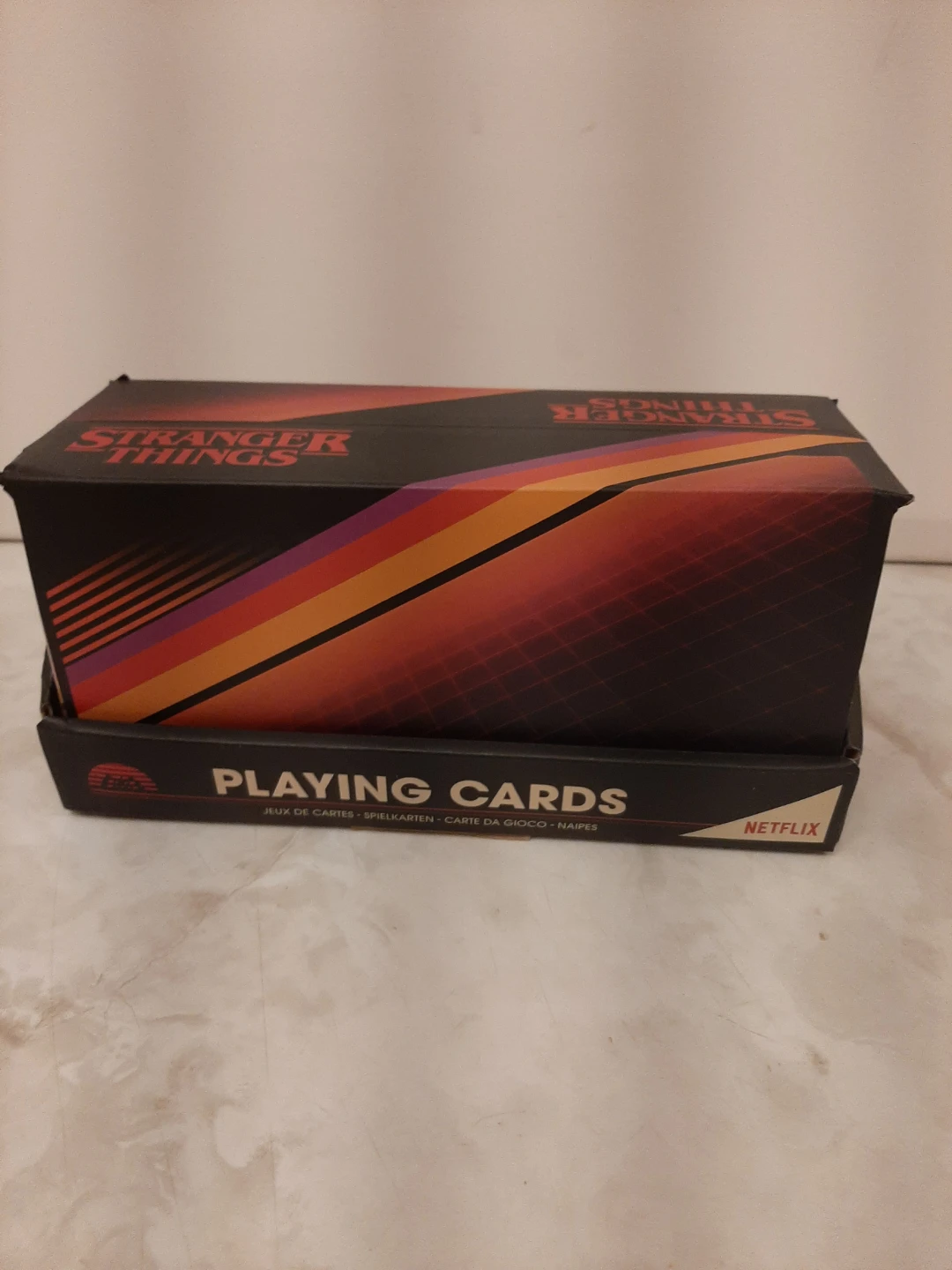 Stranger Things Playing Cards - New! Box of 12 decks.