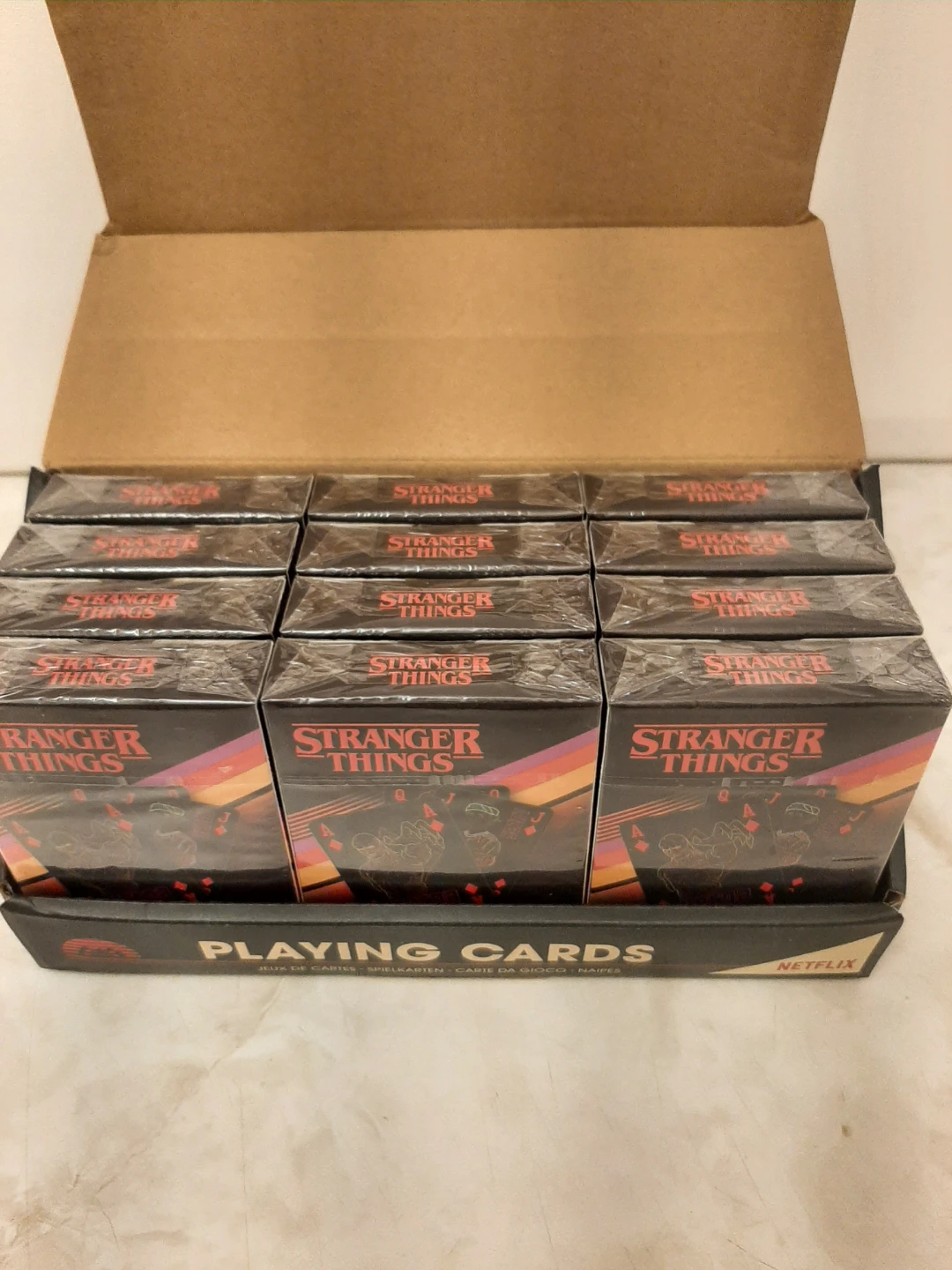 Stranger Things Playing Cards - New! Box of 12 decks. - photo 2