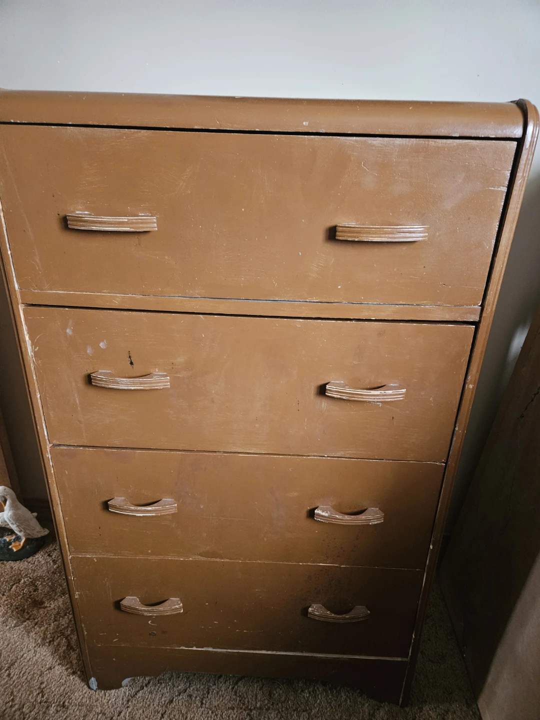 Brown Wooden Dresser