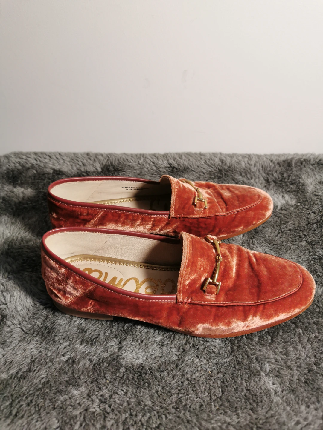 Sam Edelman Velvet Loafers - Size 6 - photo 2