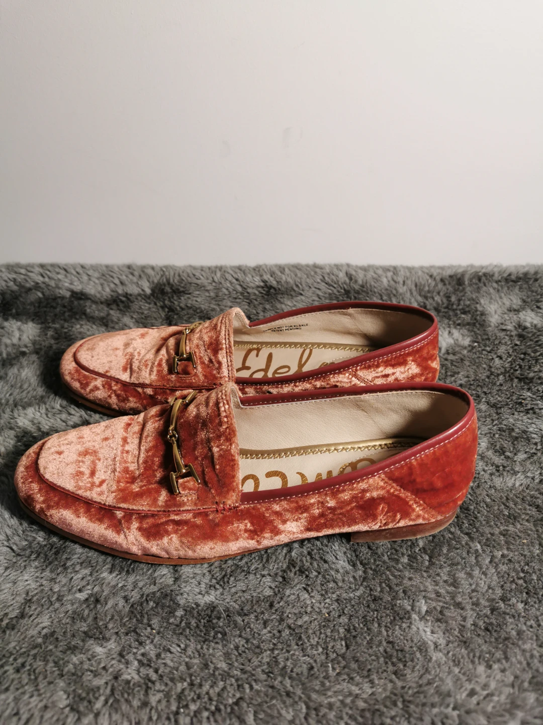 Sam Edelman Velvet Loafers - Size 6 - photo 4