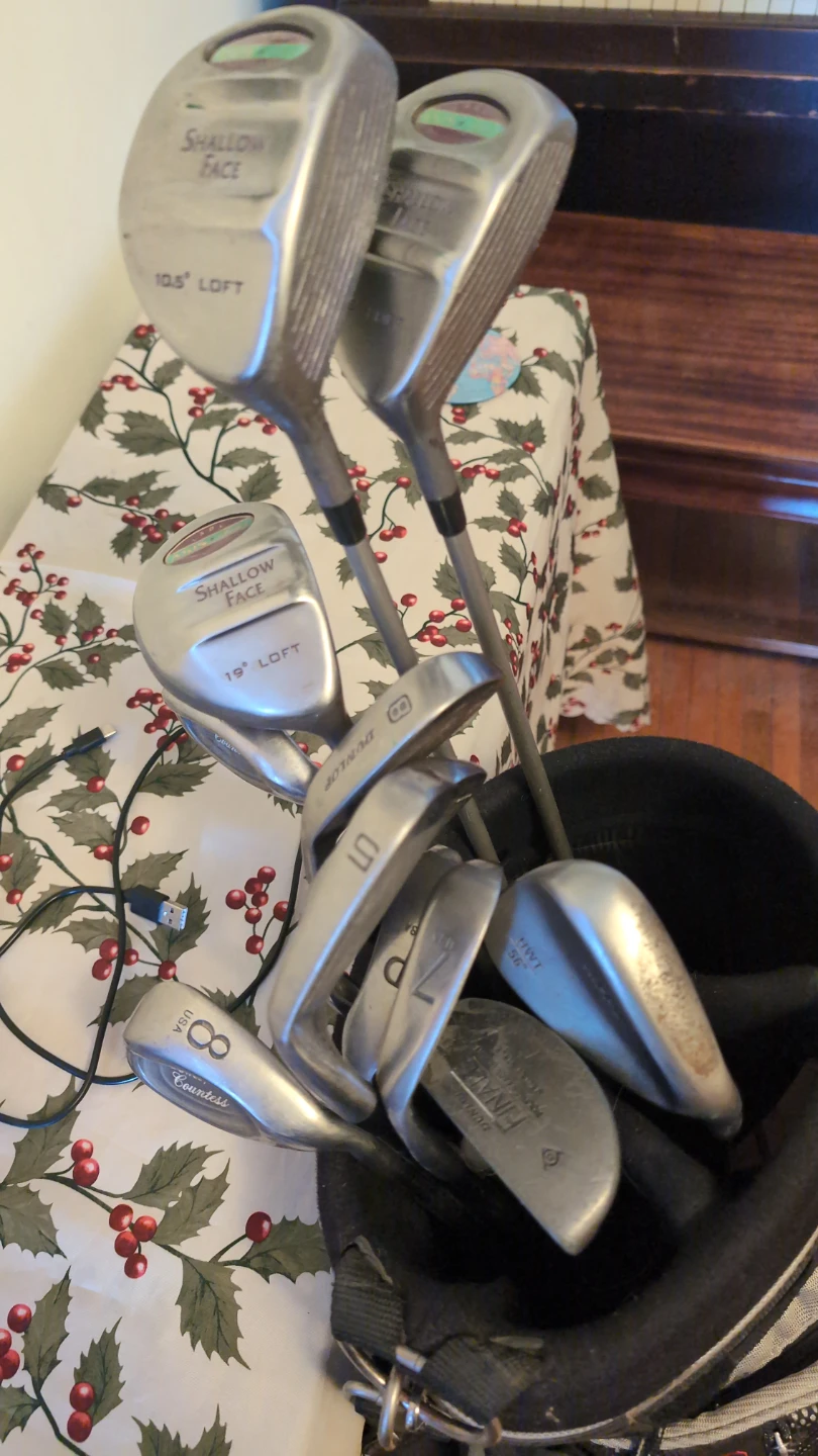 Women's Right-handed Golf Club Set with Cart - photo 2