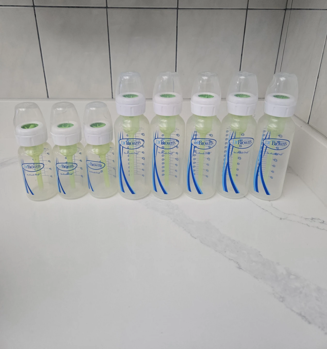 Dr. Brown's Baby Bottles - Set of 8