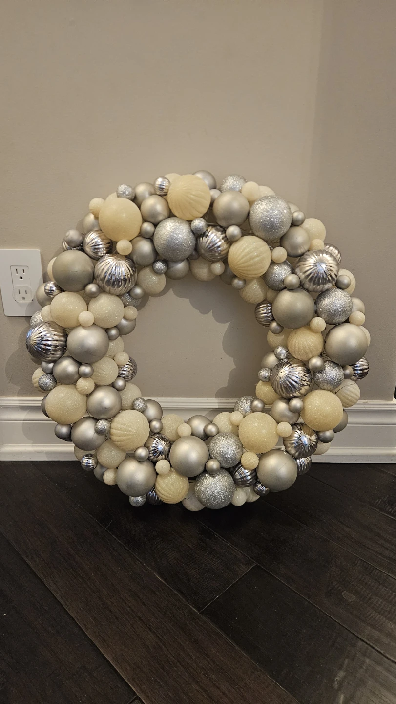 Christmas Ornament Wreath