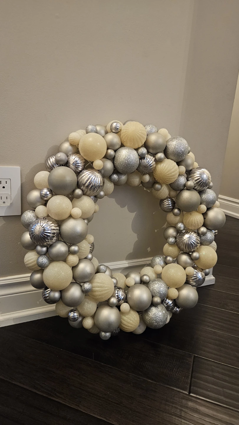 Christmas Ornament Wreath - photo 2