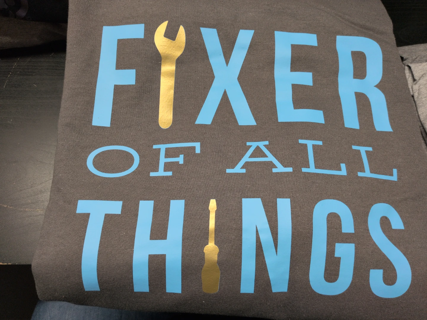 Fixer of All Things Graphic Sweater