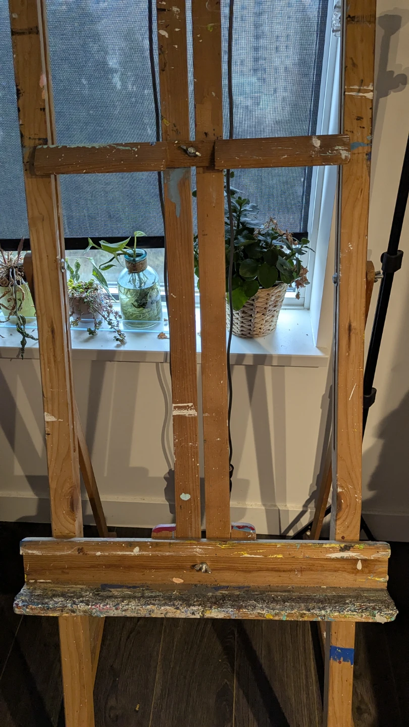 Wooden Art Easel for painting and drawing - photo 2