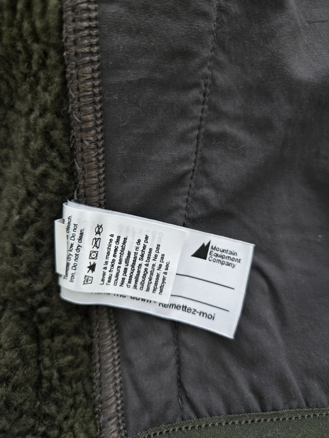 Mountain Equipment Company Fleece Jacket Youth Size 10 - photo 5