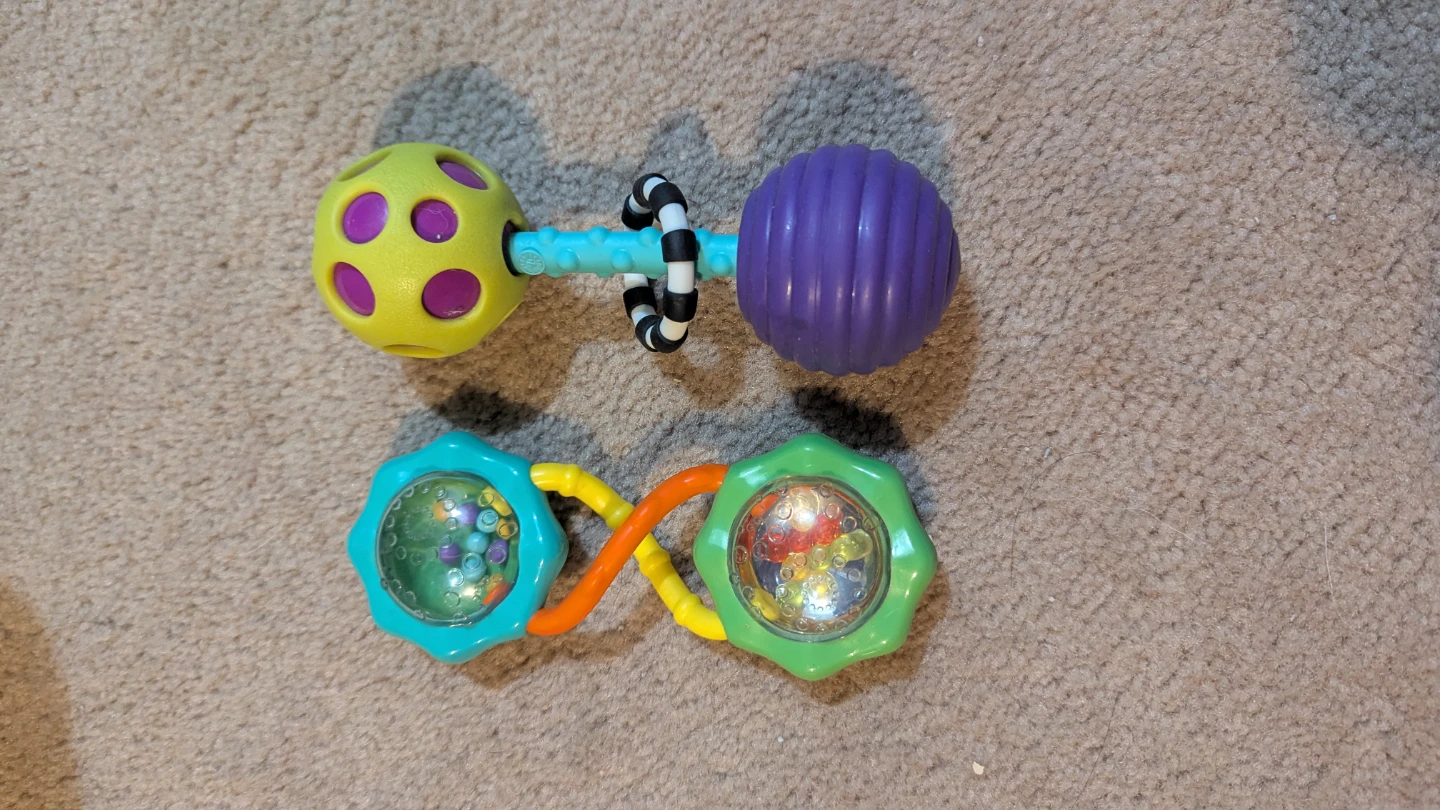 Infantino Balls, Beads & Bells Pal Rattle
