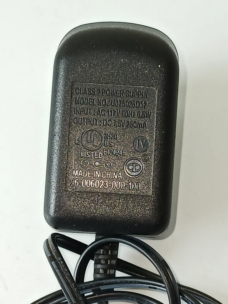 Power Adapter 7.5V/250mA - photo 2