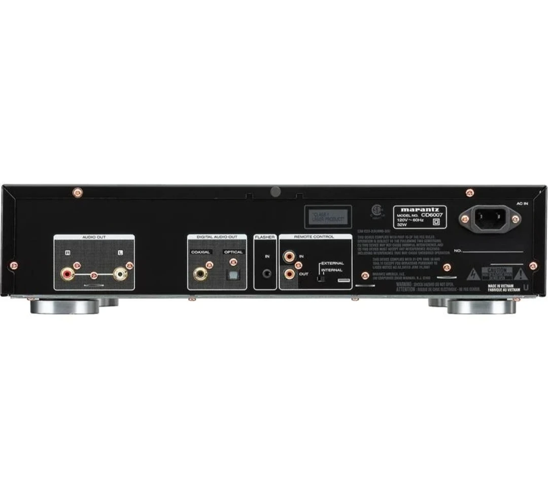 Marantz CD6007 Single Disc CD Player with USB Port (Black) - photo 2