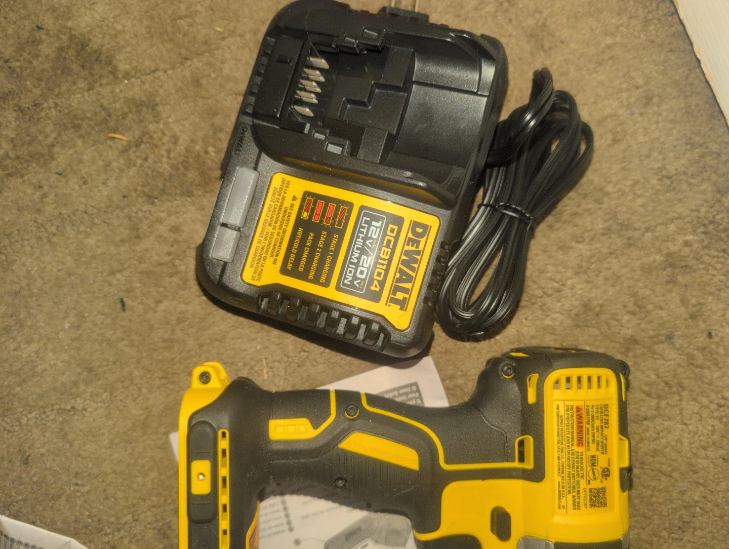 DeWalt 20V Max Brushless Impact Driver and Drill Combo Kit - photo 4