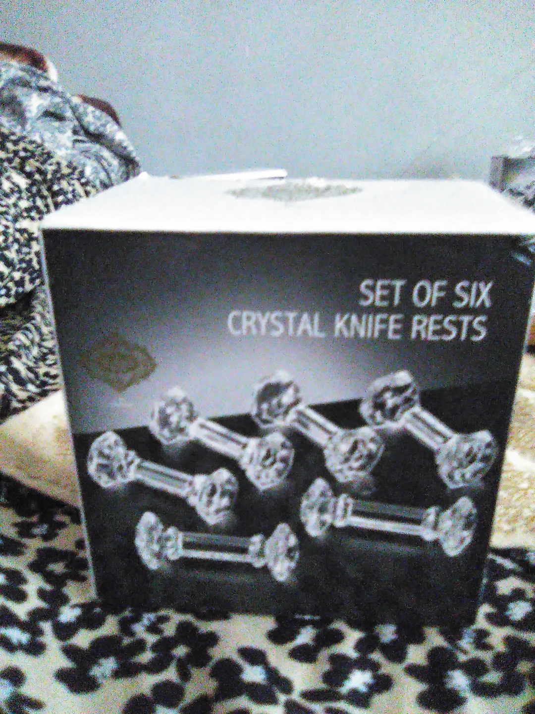 Shannon Crystal Knife Rests - Set of Six - photo 3