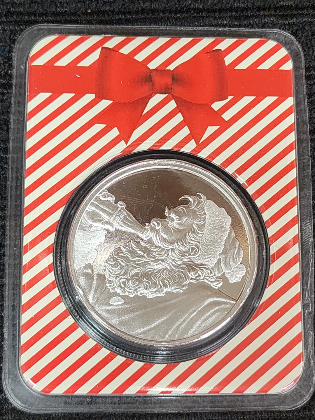 Coca-Cola Santa 1oz .999 Fine Silver Coin