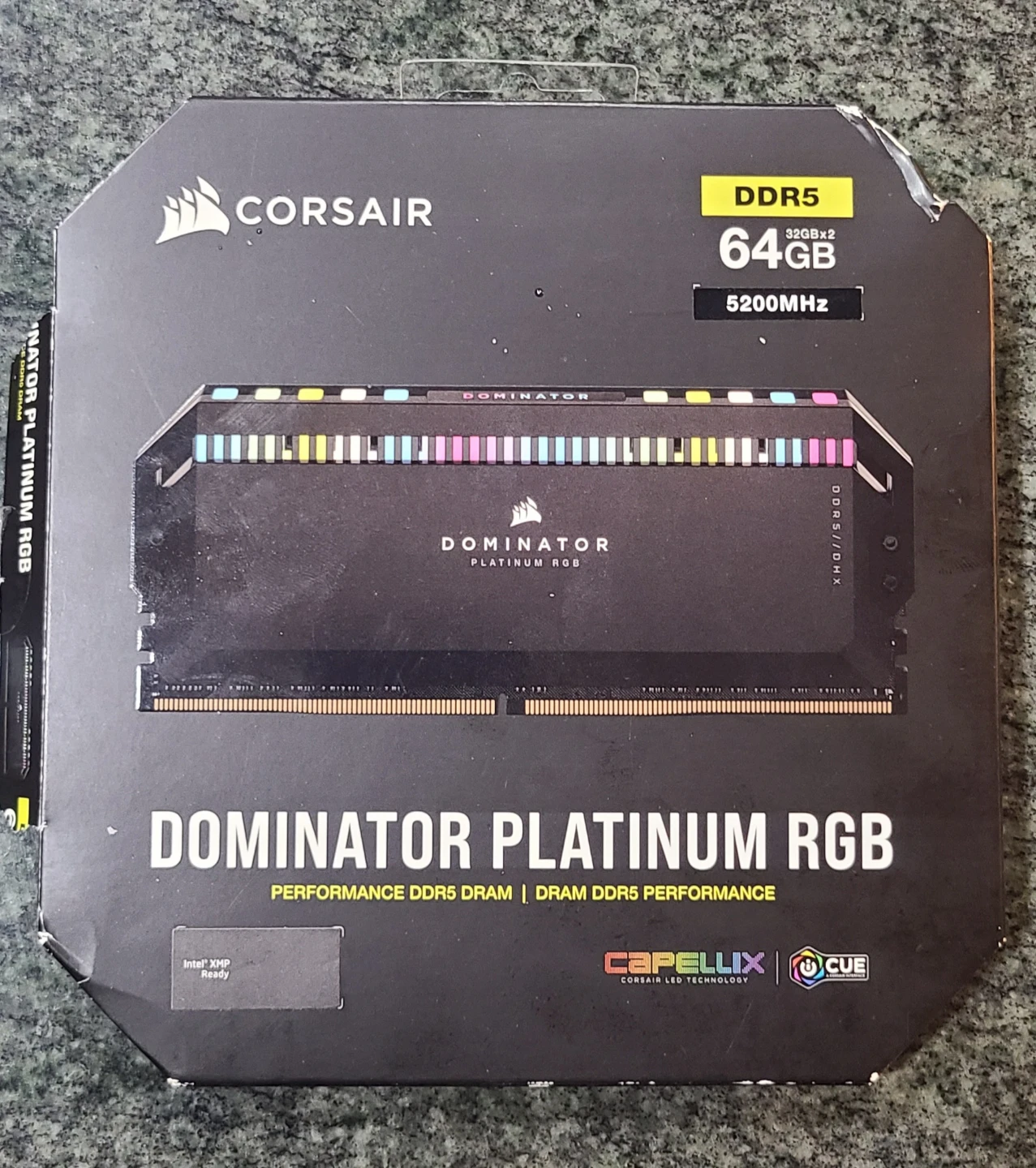 Corsair Dominator Platinum RGB DDR5 RAM 64GB (2x32GB) 5200MHz