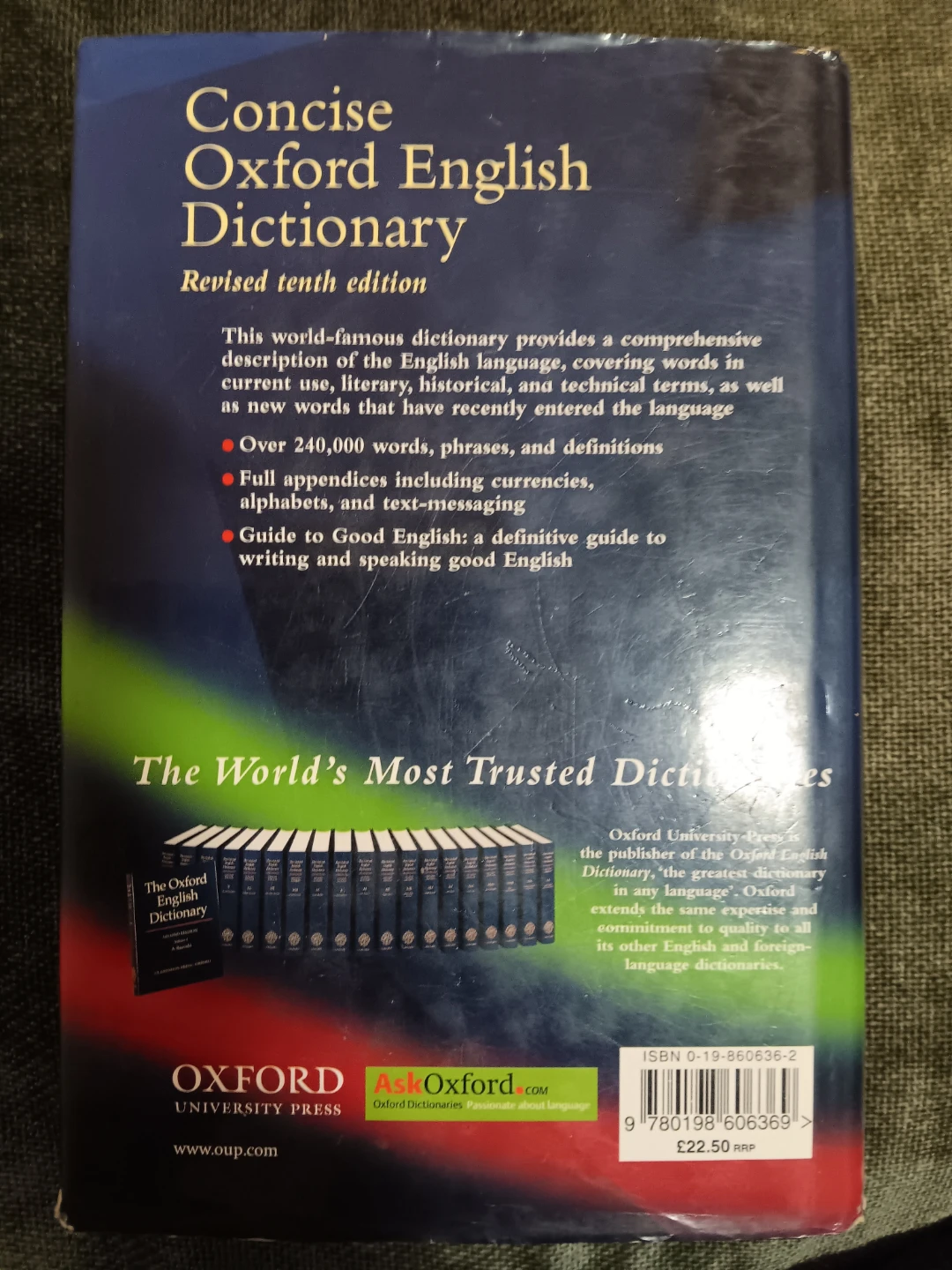 Concise Oxford English Dictionary - Revised Tenth Edition - photo 2