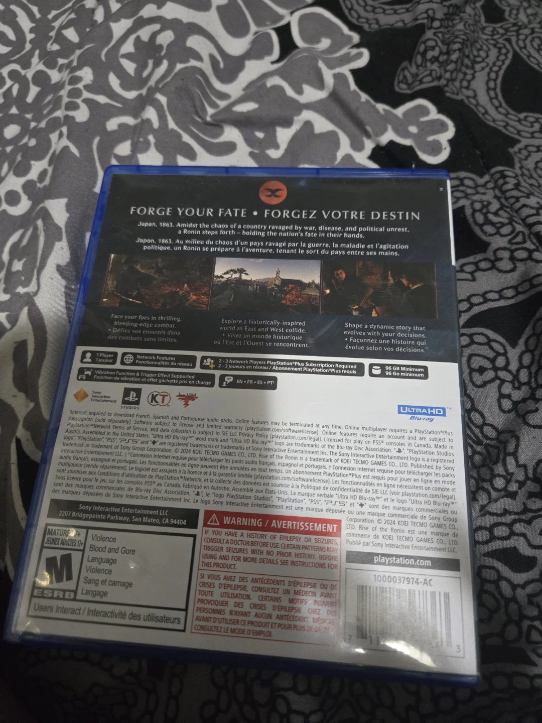 Rise of the Ronin for PS5 - photo 2