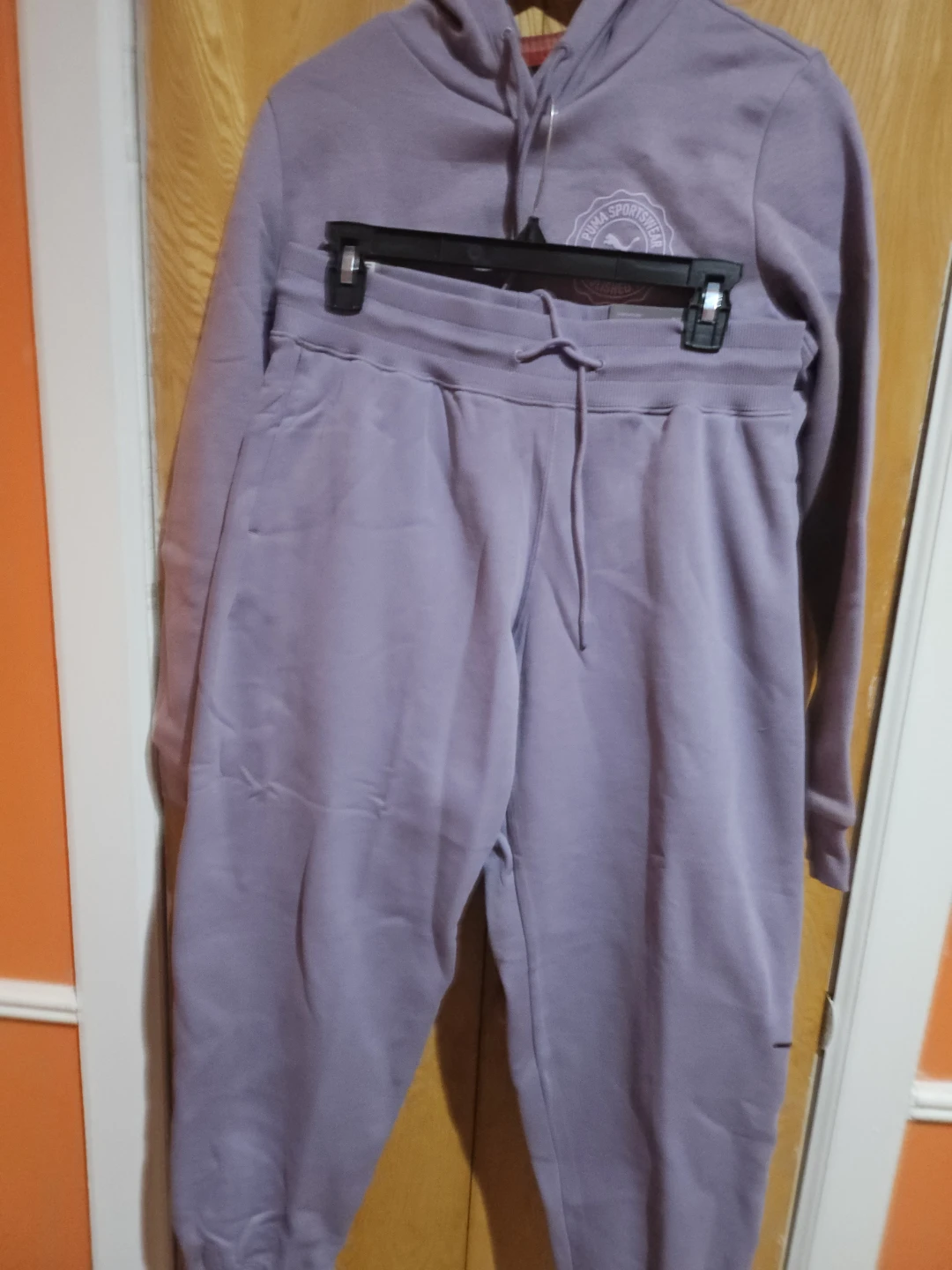 Puma Lavender Hoodie & Sweatpants Set
