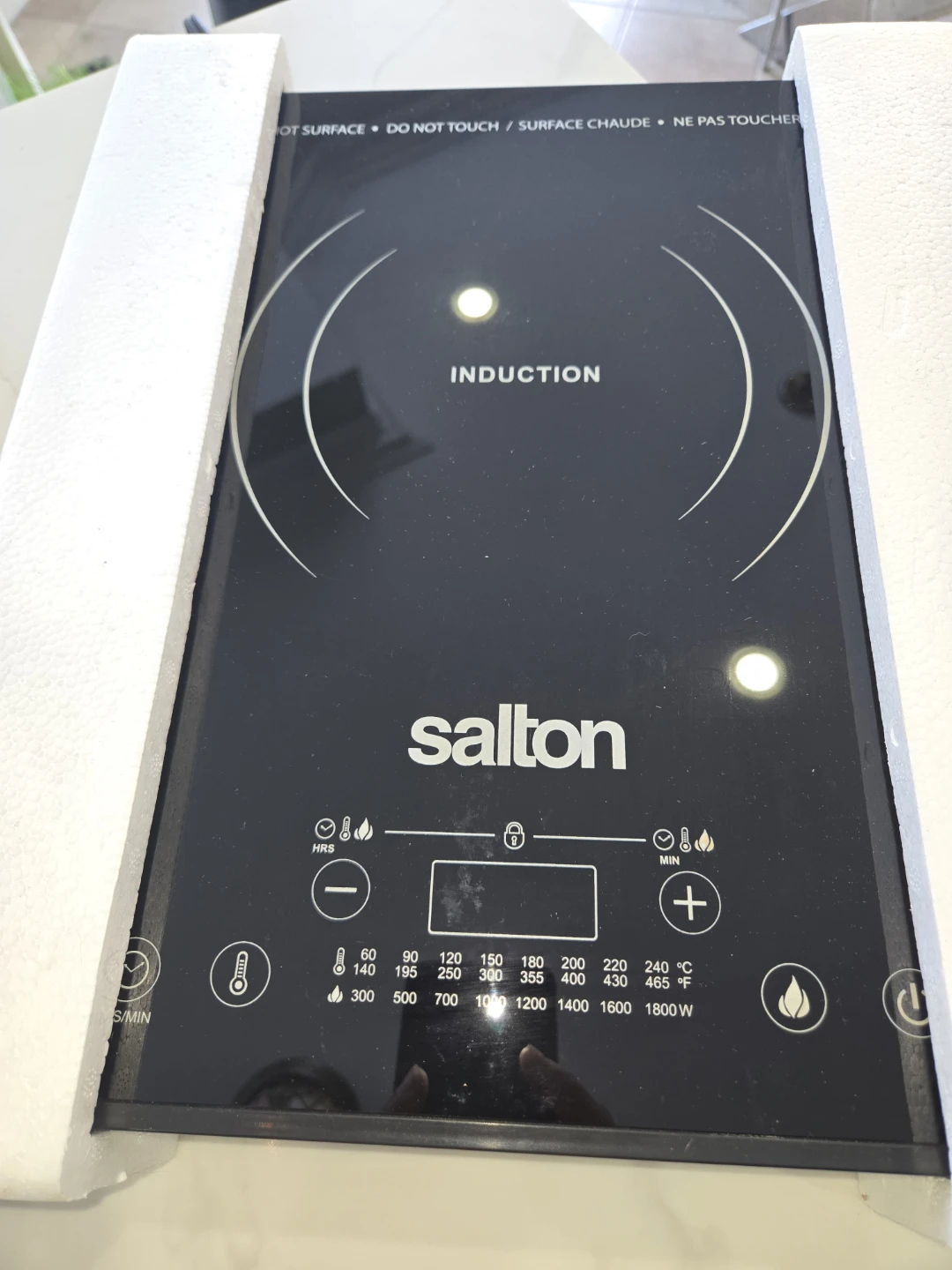 Salton Portable Induction Cooktop - Energy Efficient - photo 2