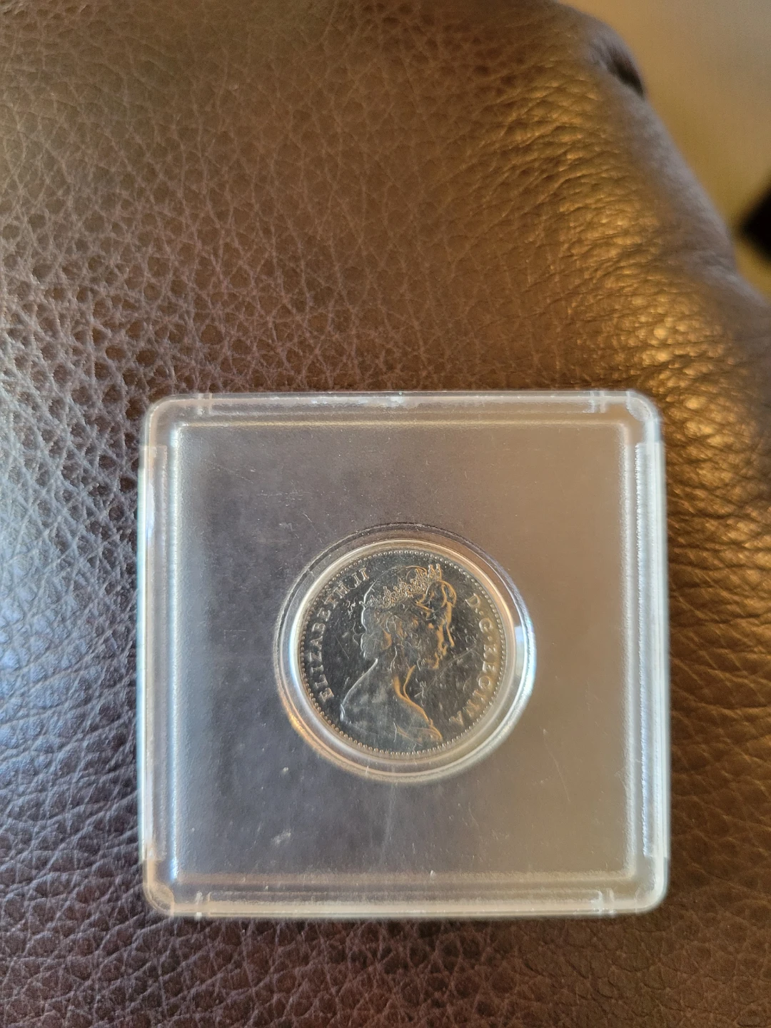 1967 Canadian 5 Cent Coin - photo 2