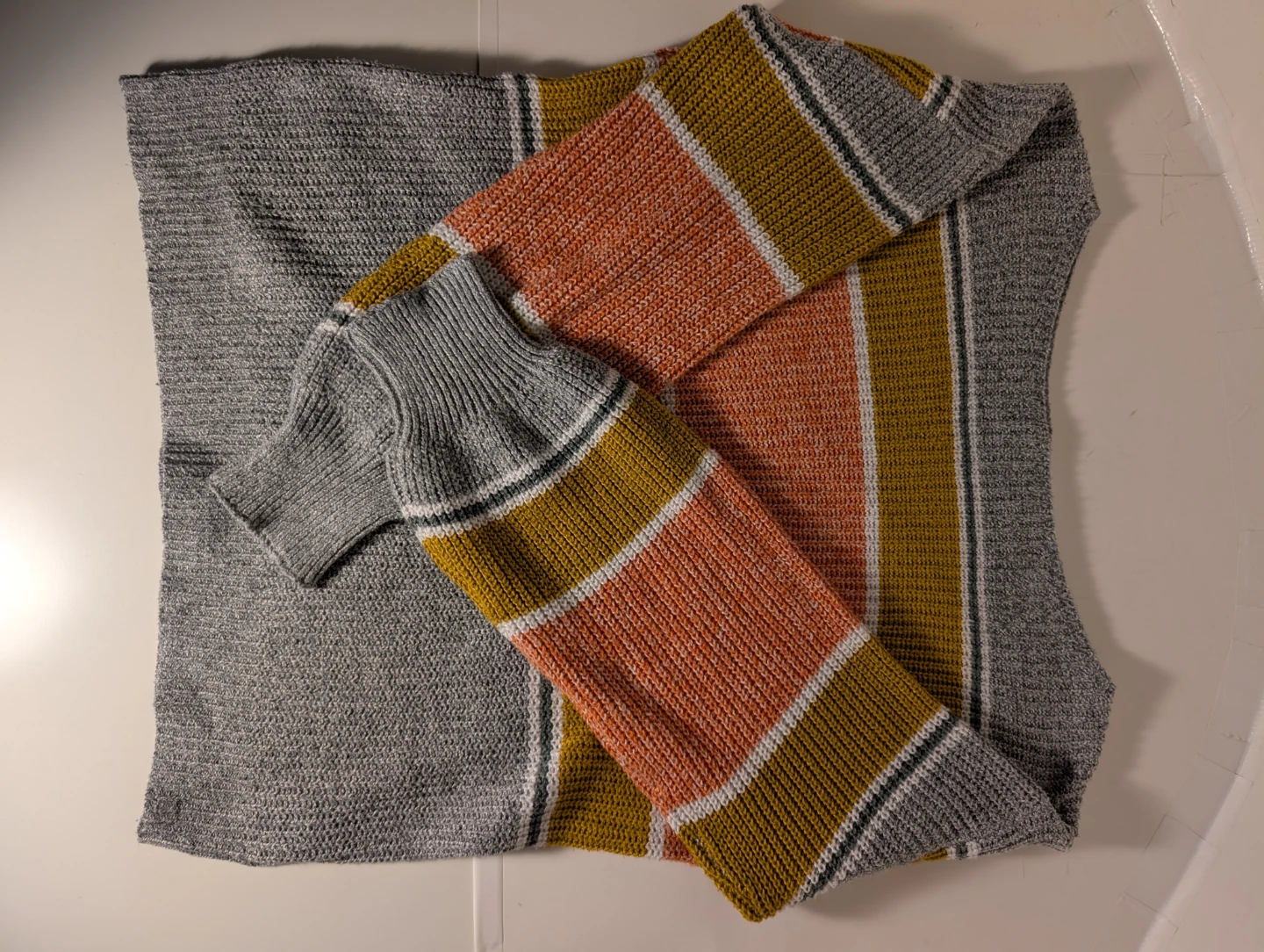 Striped Knit Sweater | Emery Rose - S: S/P - photo 4