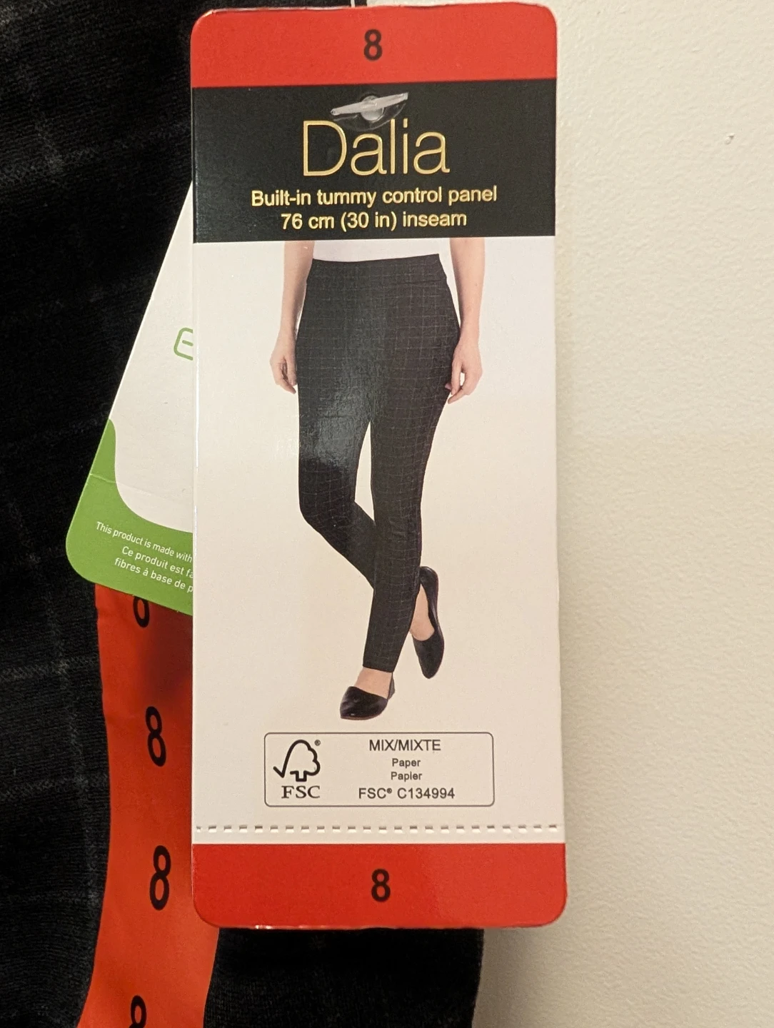 Dalia Women's Plaid Pants Size 8 - photo 4