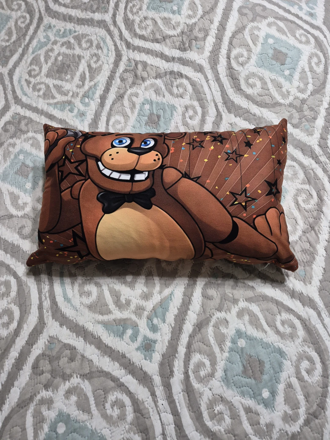 Five Nights at Freddy's Freddy Fazbear Print Zippered Pillow - photo 2