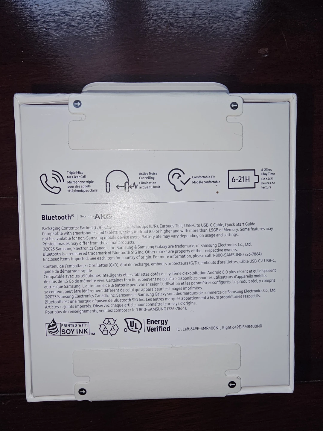 New Samsung Galaxy Buds FE - Graphite - photo 2