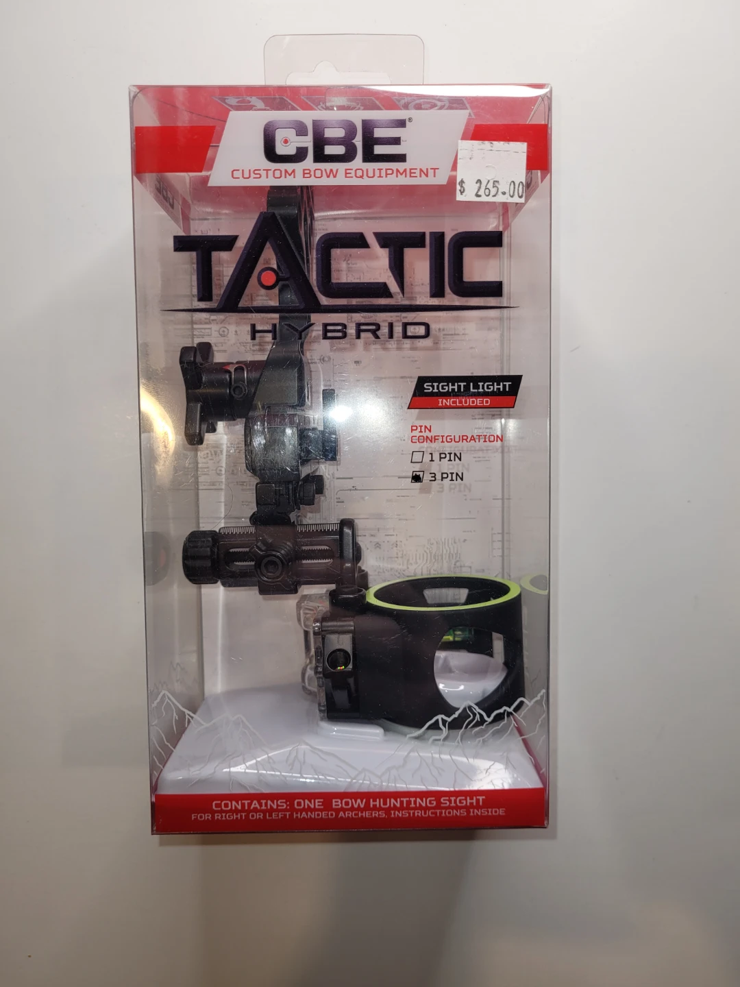 CBE Tactic Hybrid Bow Hunting Sight - New in Box