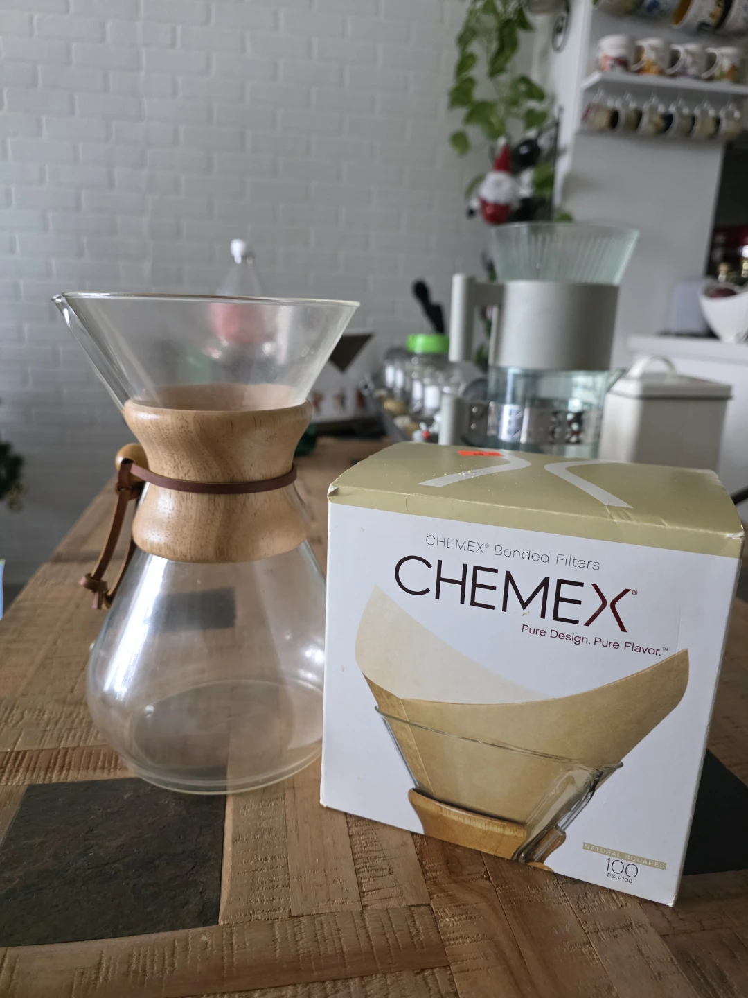 Chemex Pour-Over Coffee Maker w/ Filters