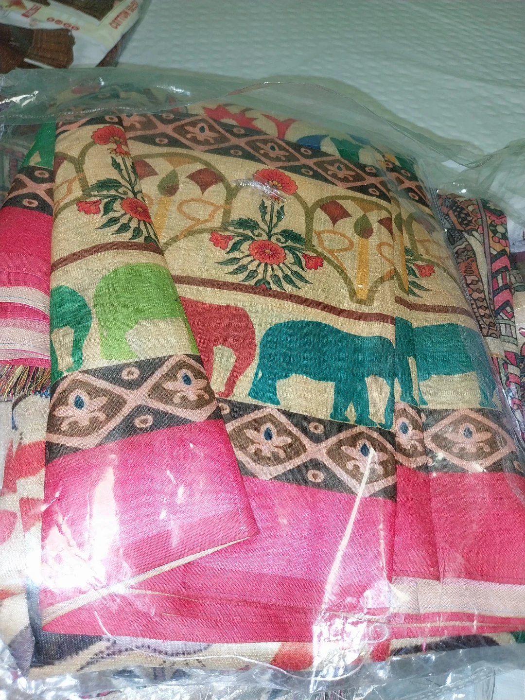 Assorted Indian Print Sarees