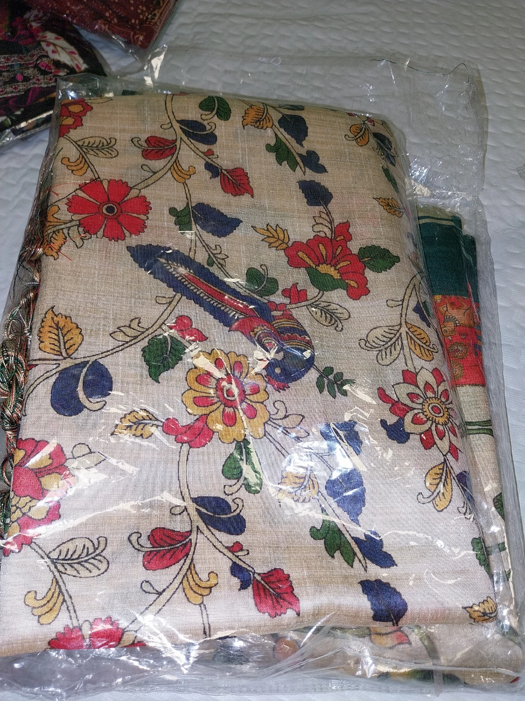 Assorted Indian Print Sarees - photo 5